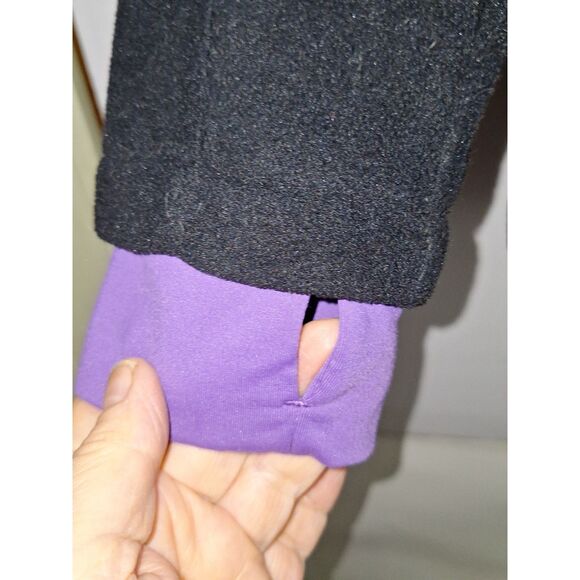 Head Women's Fleece Jacket Reflective Sporty Jogging Purple Athletic Size S - Picture 7 of 13
